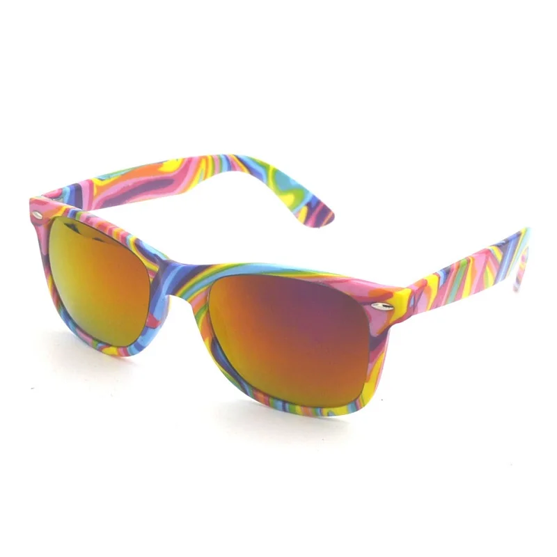 

Kandi Swirl Purple/gold Coating Frieworks 3D Glasses
