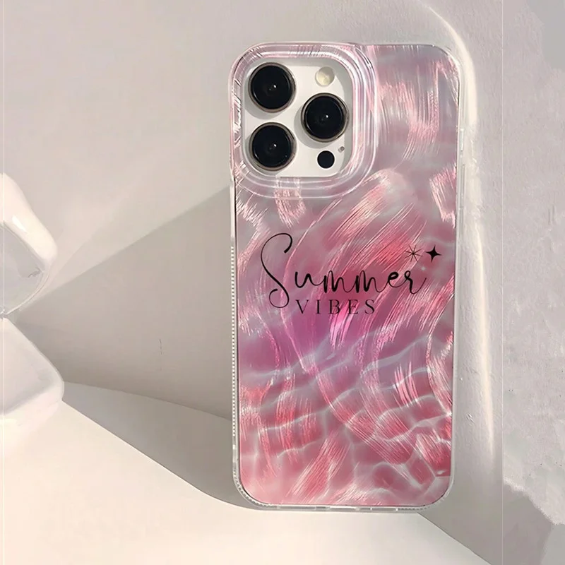 Floral Water Wave Element Phone Case Cover
