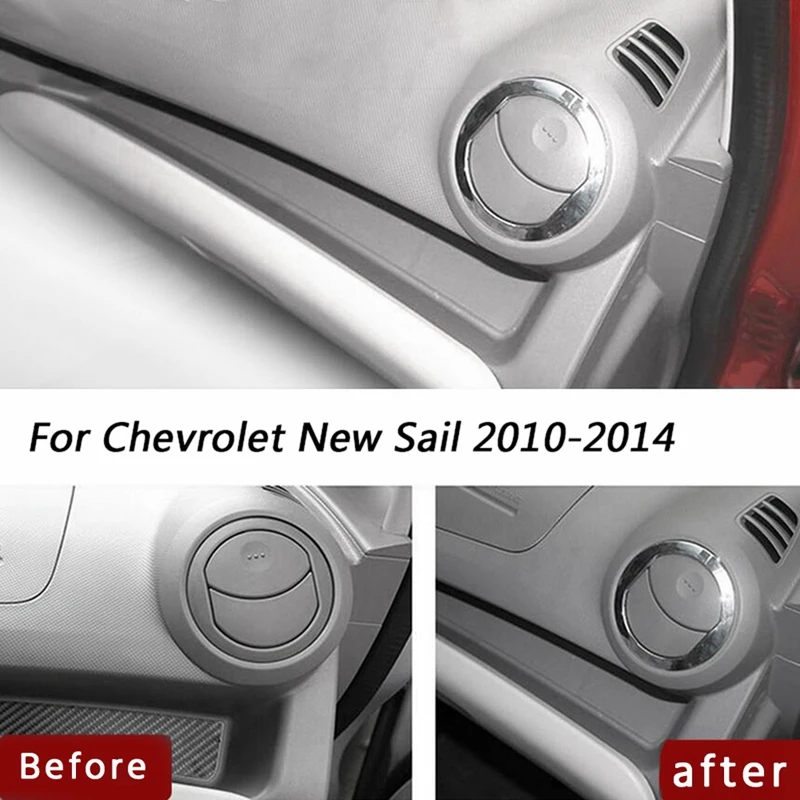 Car air conditioner trim strips Car Air Outlet Conditioning Cover Frame for Chevrolet Sail