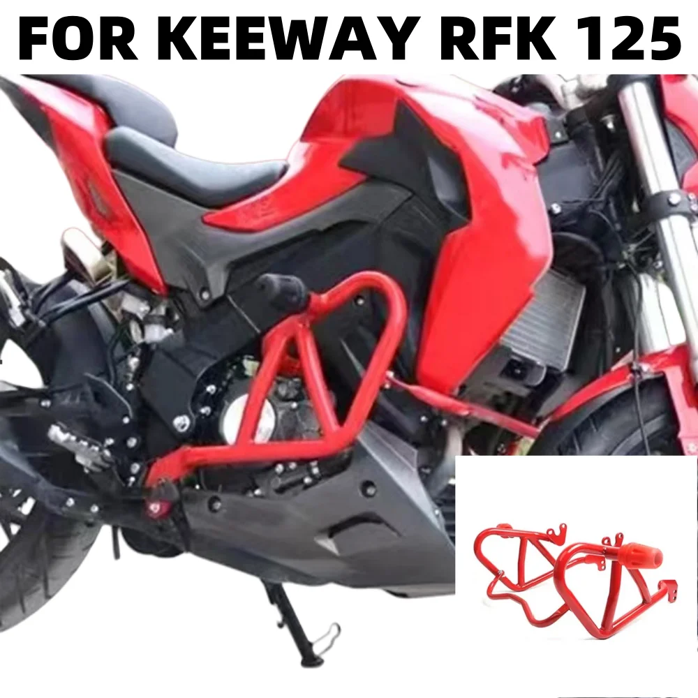 New Bumper For RKF125 Engine Guard Engine Guard Crash Bar Protection ...