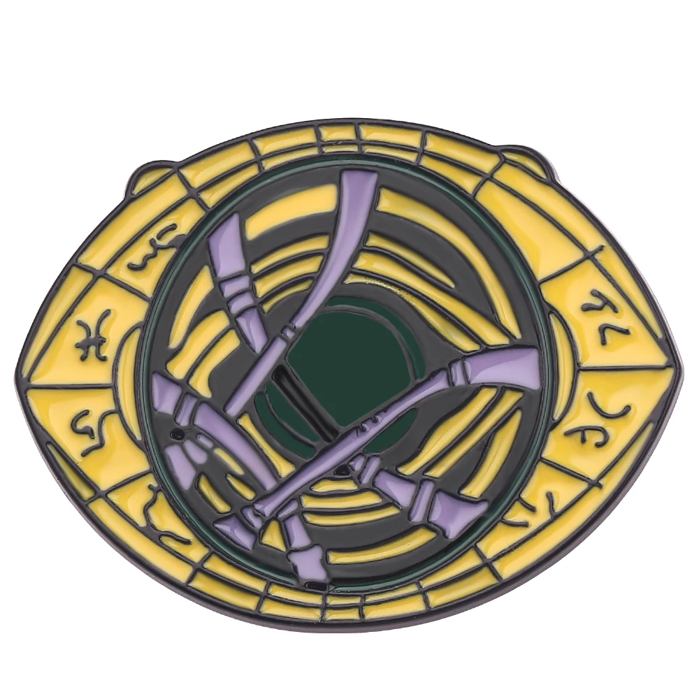Marvel Doctor Strange Eye Of Agamotto Spilla The Avengers Supereroe Distintivo Periferico Gioielli Per Abbigliamento Spilla Accessori