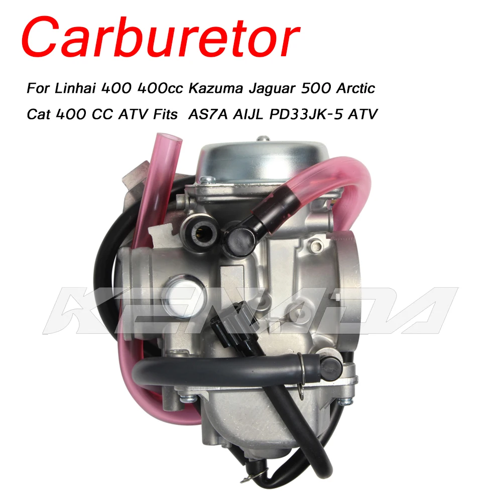 Carburatore Per Linhai 400 400Cc Kazuma Jaguar 500 Arctic Cat 400 Cc Atv Adatto A As7A Aijl Pd33Jk-5 Atv