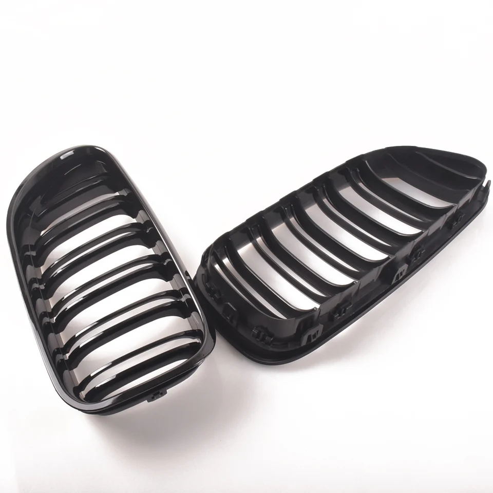 カーボンファイバーフロントバンパーキドニーグリルグリル BMW M6 640i