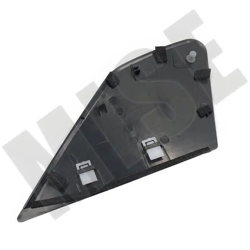 For Honda Fit 2009 2010 2011 2012 2013 Auto Exterior Front Door Garnish Cover Panel Front Window Glass Plate Trim Cap 75495-TF0 car door garnish cover
