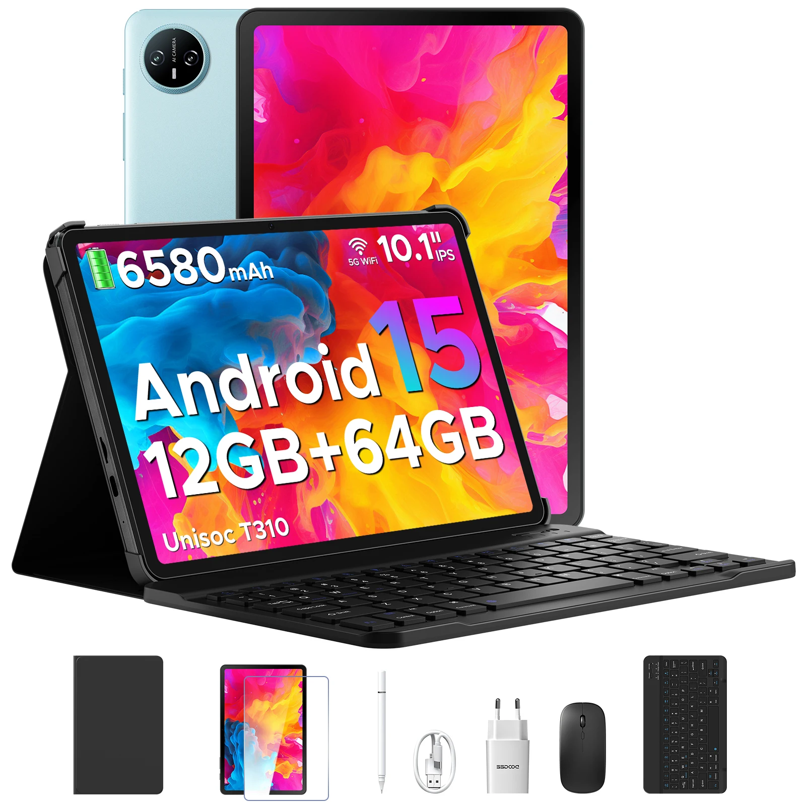 DOOGEE A9 アンドロイド15 タブレット 10インチ、12GB+64GB Amazon.co.jp: 【Android15 タブレット 初登場】DOOGEE A9