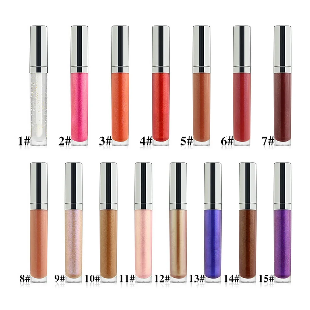 

Custom 26 Colors Glossy Lip Gloss Moisturizing Nourish Lasting Clear Lip Balm Beauty Care Makeup Private Label Bulk