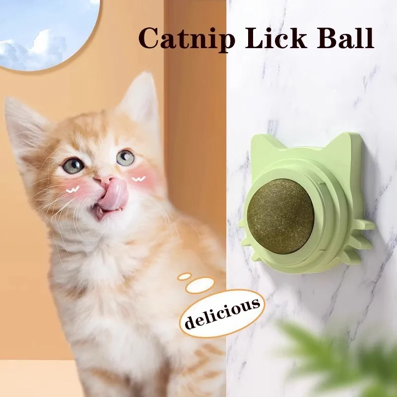 

Catnip Healthy Nutrition Pasted Lollipop Cat Supplies Mint On The Wall Kitten Energy Ball Candy Snacks Goods For Pet Products