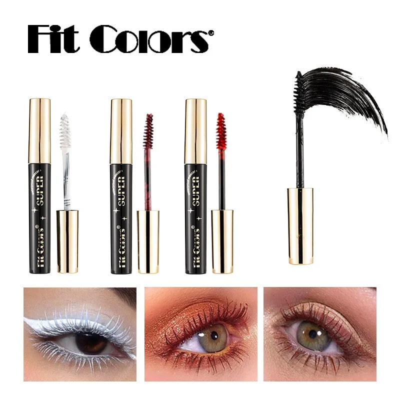 

Vivid 14 Colors Mascara for Christmas Nightclub Waterproof and Sweat-resistant Thick Curling Waterproof Mascara Eyelashes Makeup