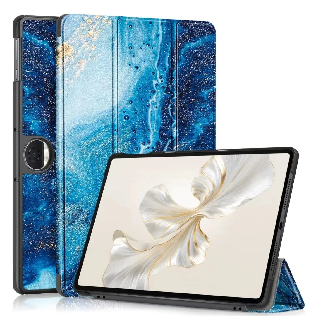 Elegant Magnetic PU Leather Folding Stand Smart Cover