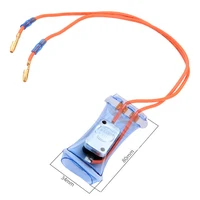 Thermostat de dégivrage pour réfrigérateur, remplacement bimétallique, 2 fils (N13-4) degrés, accessoires de thermostat de dégivrage pour réfrigérateurs 4