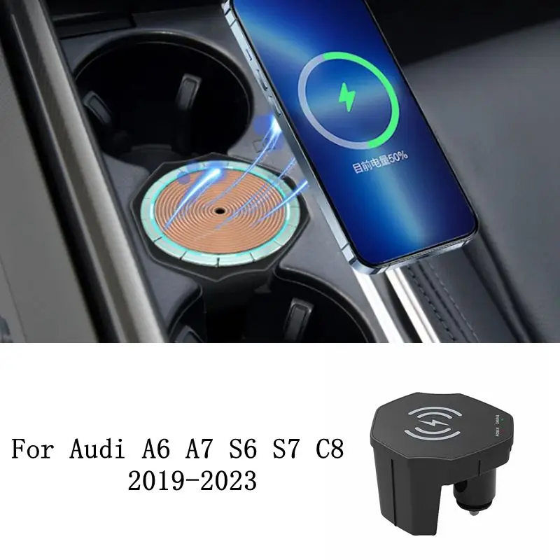 Premium Wireless Car Charger with 15W Fast Charging