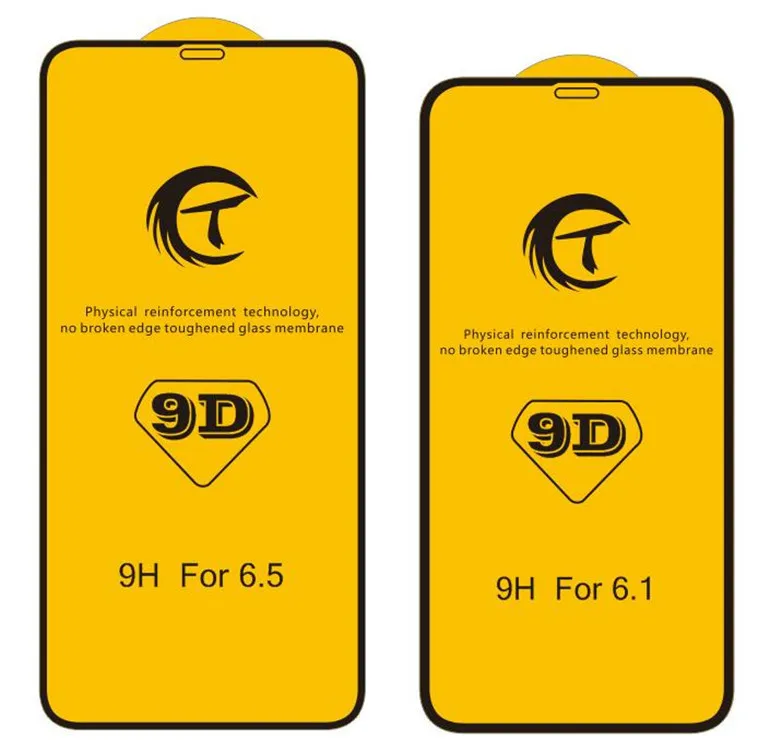 

10pcs 9D Tempered Glass Screen Protector Full Glue Film Guard Cover For iPhone15 14 Pro Max 13 Mini 12 11 XS XR X 8 7 6 Plus SE