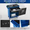 Tool Chest Heavy Duty Rolling Tool Box with Cabinet 5-Drawer for Lockable & Removable Cabinet for Garage and Workshop 5