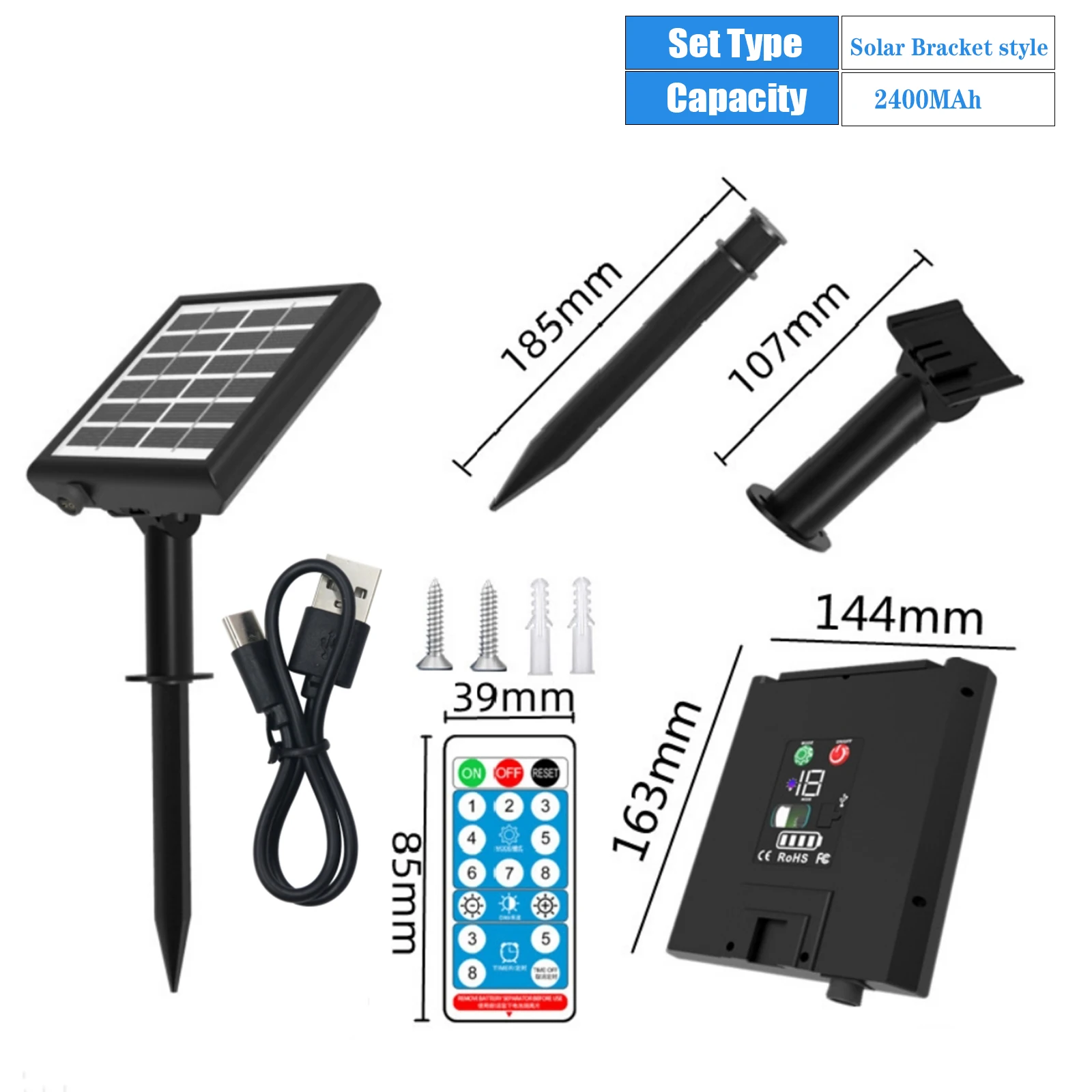Solar Bracket 2.4W