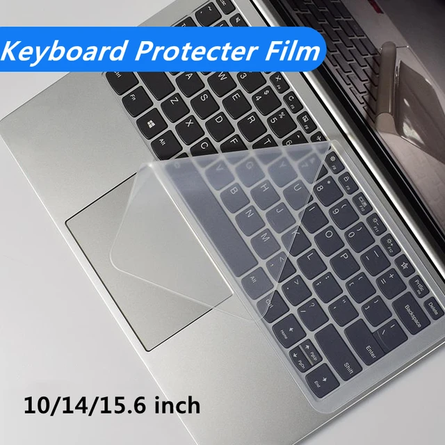 Film de protection universel en silicone pour clavier d'ordinateur portable,  15, 15