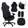 4pcs Gaming Chair Covers with Armrest Spandex Splicover Office Seat Cover for Computer Armchair Protector cadeira gamer 1