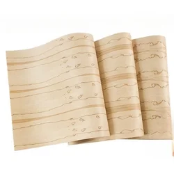Natural White sandalwood veneer Furniture Speaker veneer Wood veneer L2500mm W58mm T0.25mm