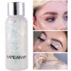 Body Glitter Gel,Mermaid Sequin Chunky Glitter Face Hair Nail Lip Glitter Gel Lasting Sparkling Lotion Glitter Liquid Eye Makeup 1
