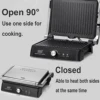 BBQ Electric Contact Grill Waffle Maker Griddle And Panini Press Kitchen Barbecue Griddle Smokeless Baking Barbecue Sonifer 4