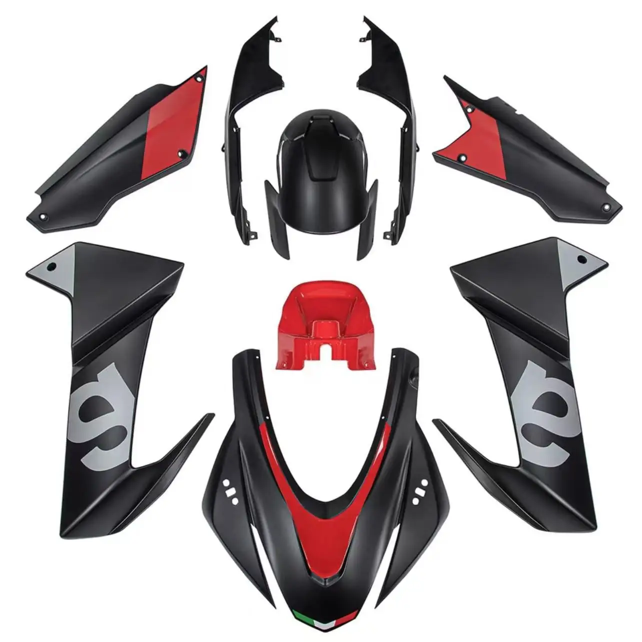 

RS660 Full Fairing Injection Bodywork Kit Cowl Panel Cover ABS For Aprilia RS 660 2020-2023 2022 Motorcycle 9 PC Accessories