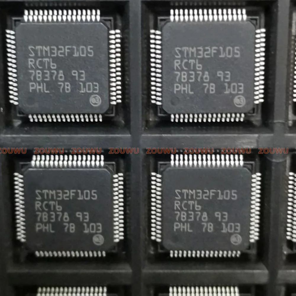 

5PCS~10PCS/LOT STM32F105RCT6 STM32F105 QFP64 Promise original authentic