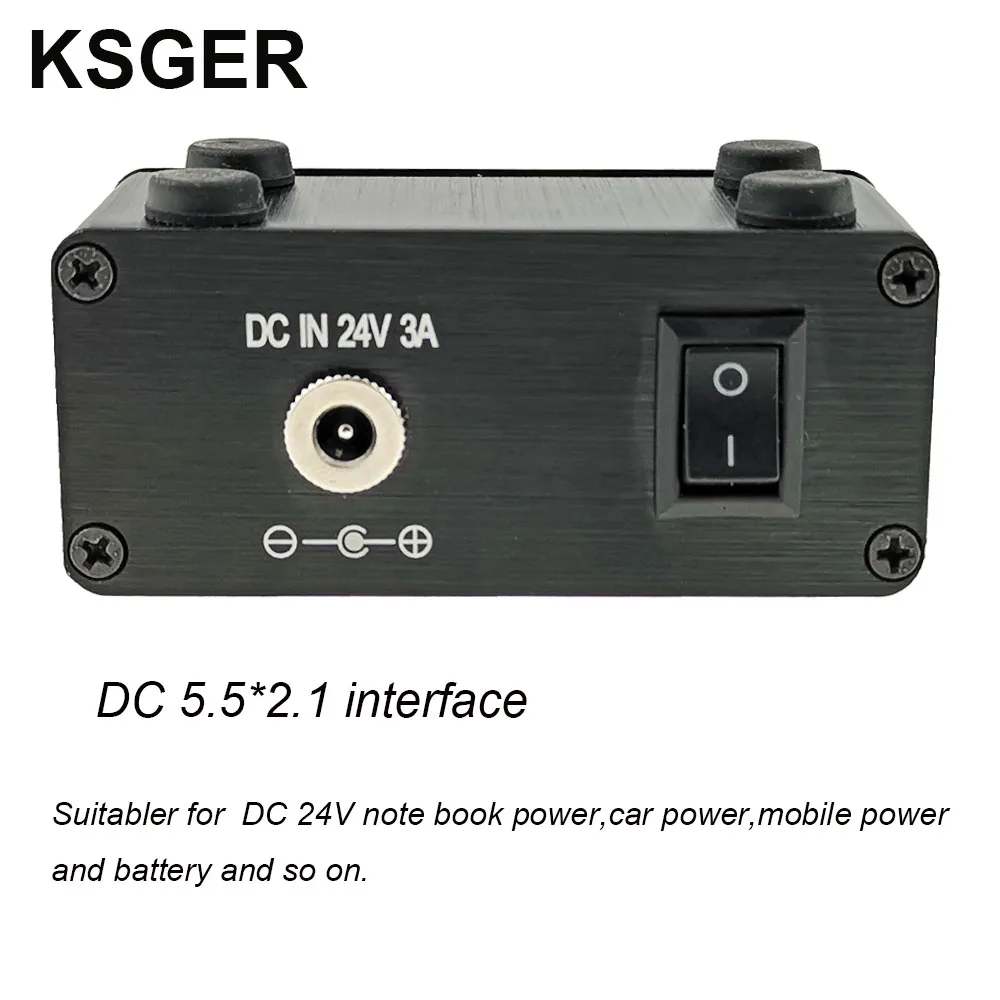 KSGER T12 V3.1S 납땜 스테이션 DIY 미니 STM32 OLED 컨트롤러 핸들 알루미늄 합금 케이스 용접 도구 빠른 가열