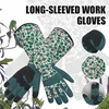 Long Sleeve Protective Flower Planting Labor Thorn Proof Gloves Garden Gloves With Touch Screen Gardening Pruning Protection 4