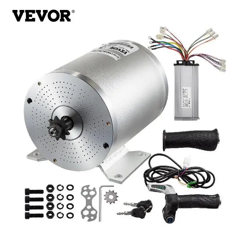 Vevor Brushless Electric Dc Motor With Controller 48v 72v 1800w 2000w