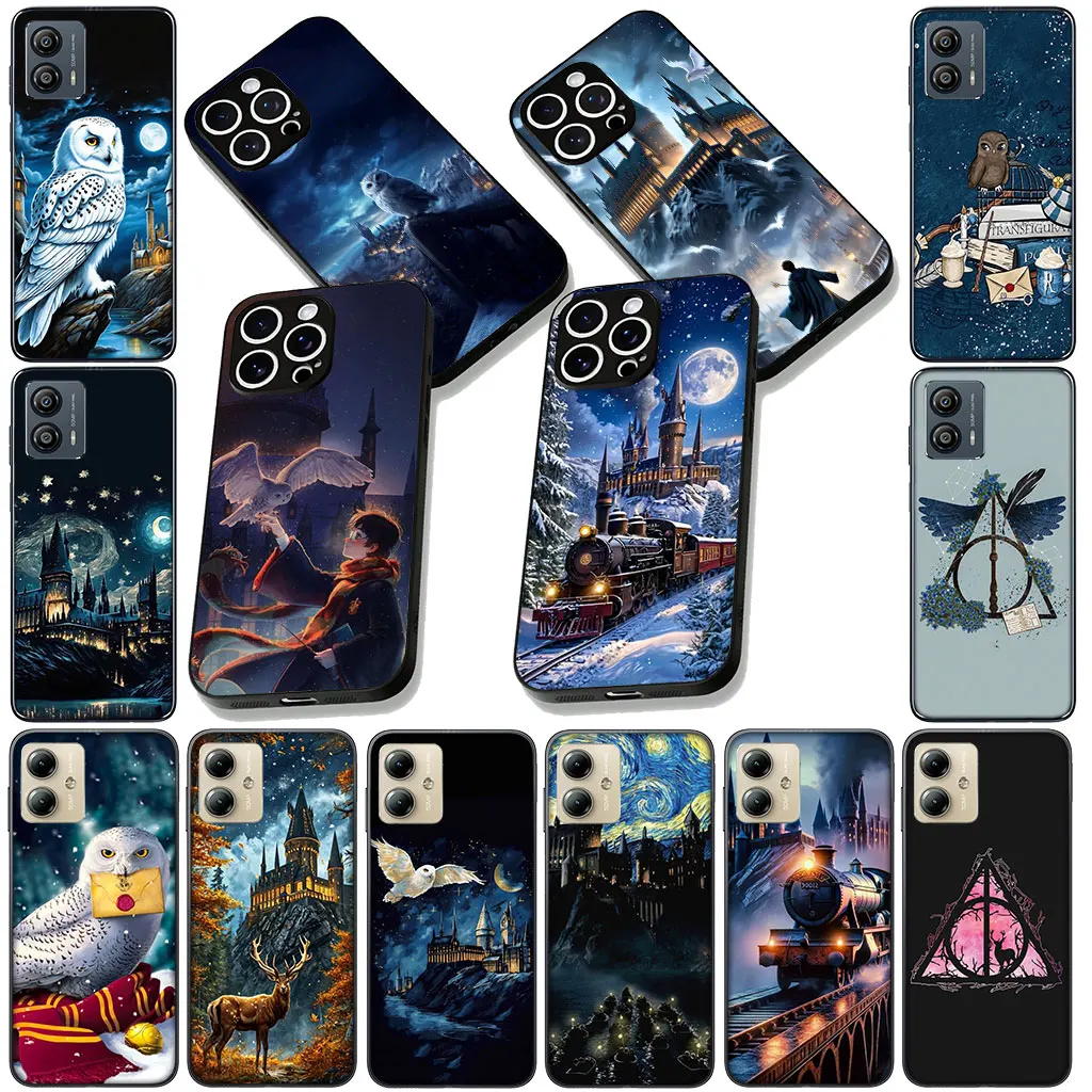 Harries Owl Wand Art Soft Phone Cover