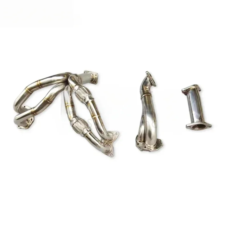 Stainless Steel High Flow Exhaust System for Toyota GT86, Subaru BRZ Turbo Intakes Manifold Downpipe Headers, Car Accessories