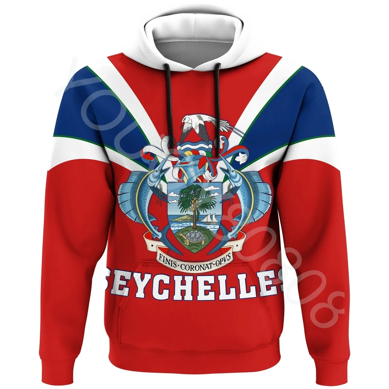 

Autumn Winter Simple New Men's Sweater Seychelles Hoodie - Fangs Style 3D Print Retro Harajuku Sportswear