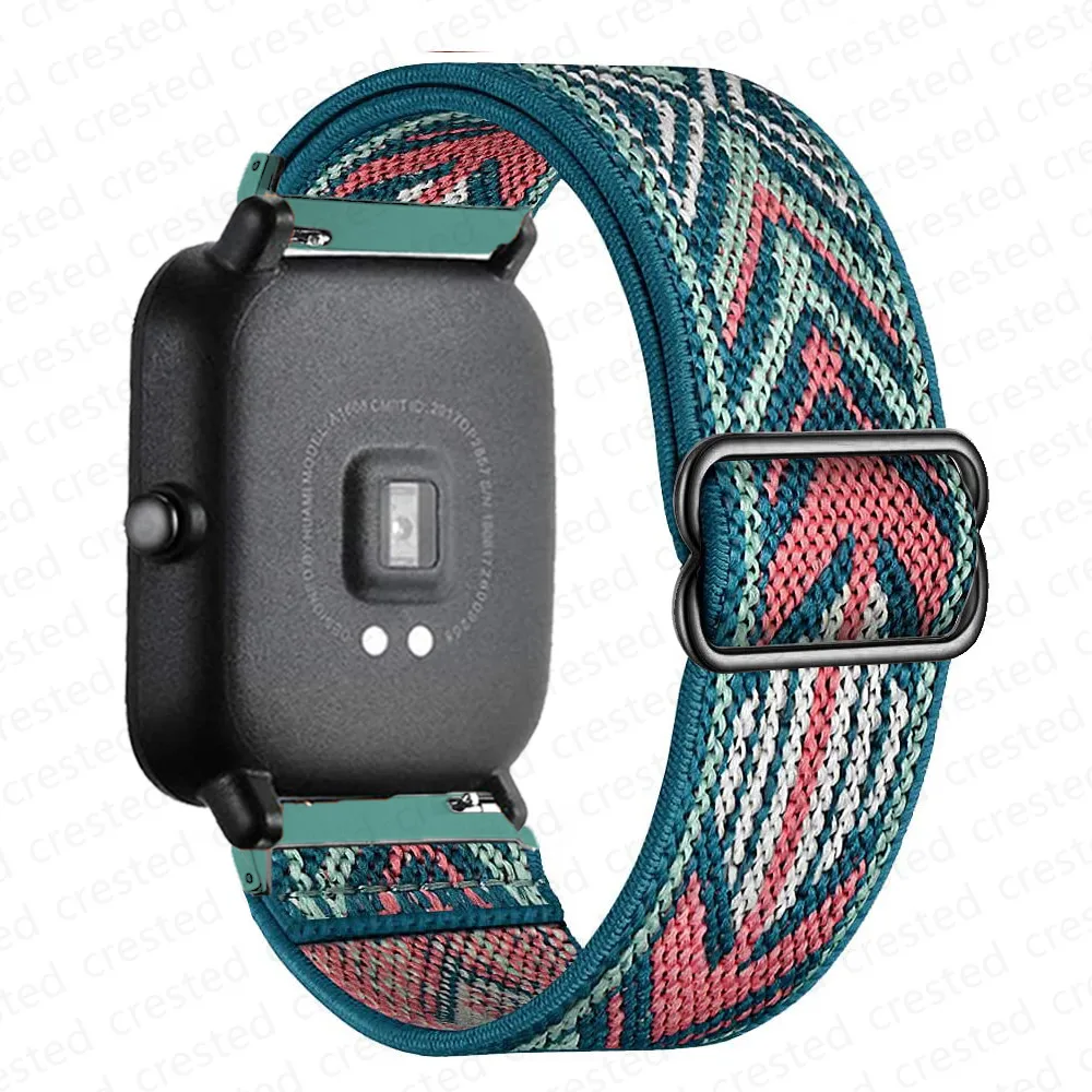 Scrunchie Nylon Sport Bracelet Band for Smartwatch - 22mm Strap Accessories