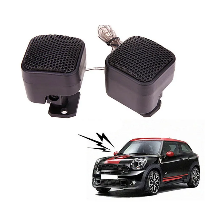 2Pcs 500W Car Mini Tweeter Speakers Auto Horn Audio Music Stereo Speaker Audio Loudspeaker 12V DC For Car System