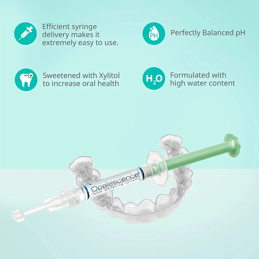 جل تبييض الأسنان طقم أدوات منزلية لمحاقن بيروكسيد...