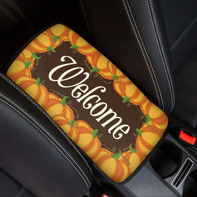 

Universal Car Armrest Mat Fashion Halloween Car Center Console Armrest Pad Comfortable Protection Auto Arm Rest Seat Box Cushion