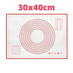 Non-Stick Silicone Baking & Kneading Mat for Pastry, Pizza, and Cake Preparation (30x40cm)
