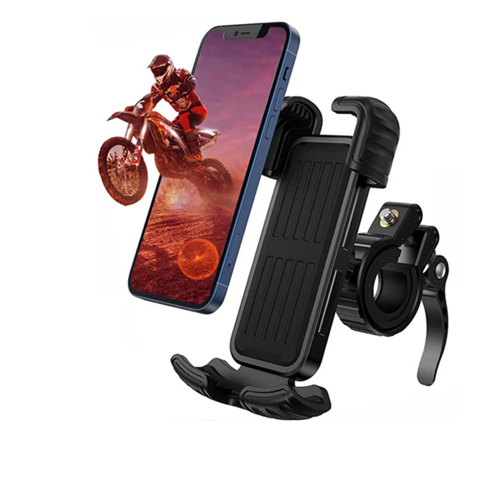 

Bike Phone Holder 360° View Universal Bicycle Phone Holder for Mobile Phone Stand Shockproof Bracket GPS Clip