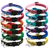 Cat Collar Adjustable with Bell Breakaway Adjustable Kitten Cat Sequin Collar Neck Strap Cat Pet Supplies Pet Accessories