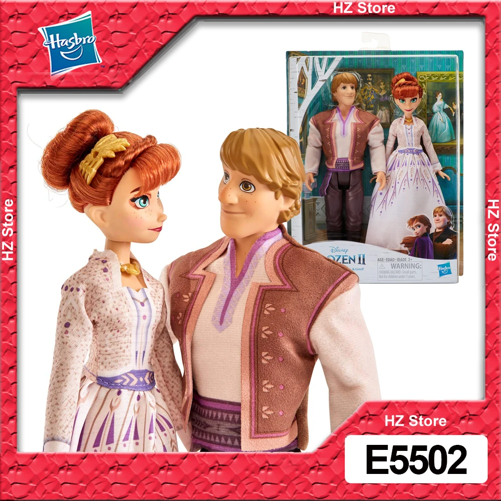 Y Disney The Frozen 2 Anna & Krimoff 2 Pack Figure Dolls Outfit Toys For Kids Regalo Di Compleanno E5502