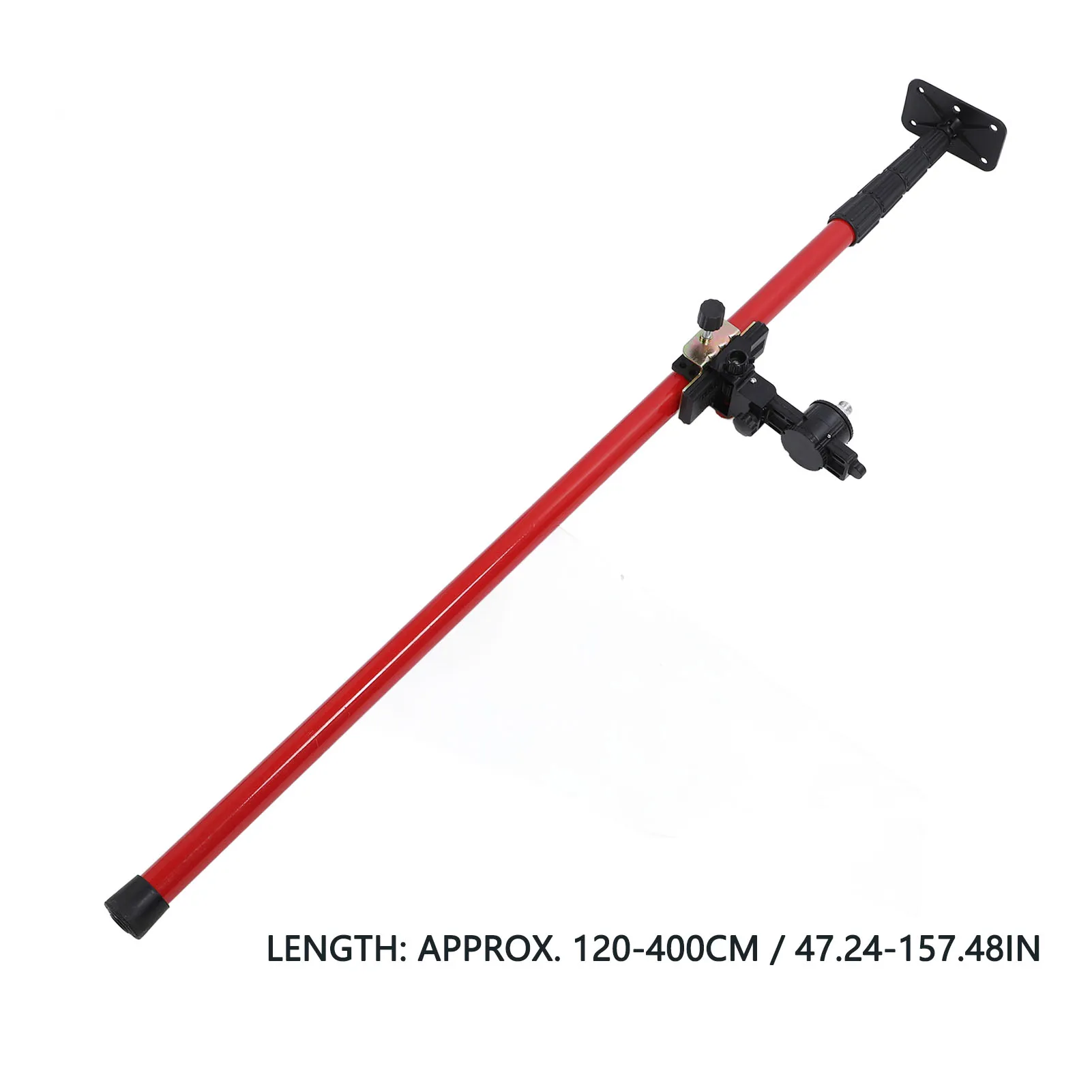 Level Telescopic Pole Stable Support 1.2- Level Rod 6mm 15.2mm Interface Thickened Tube Anti Corrosive for Home Improvement
