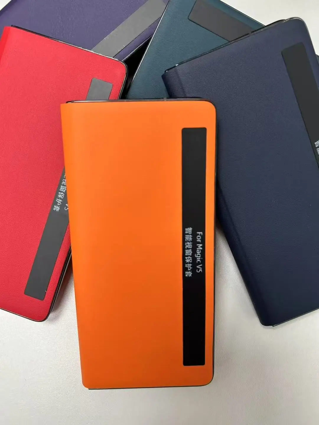 Leather Wallet Flip Cover with Smart Window