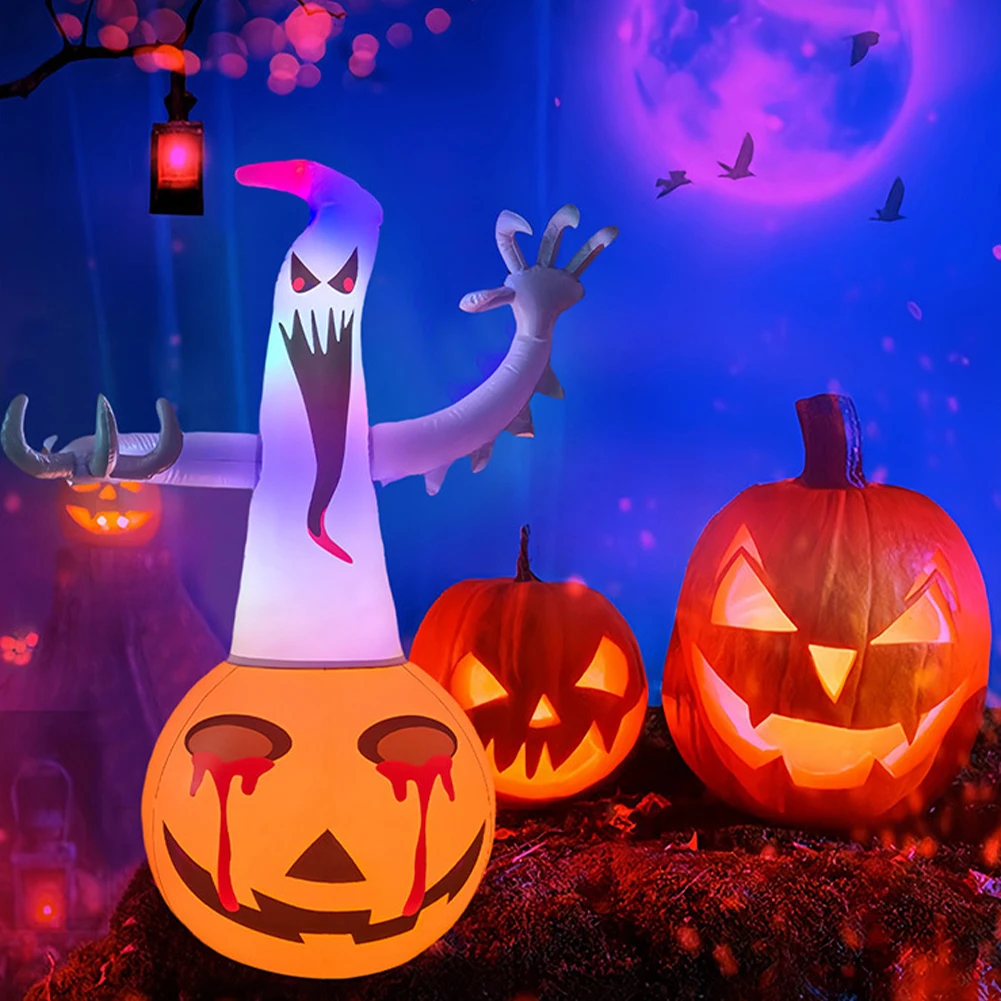 Description Picture 3 of itemHalloween Inflatable Bat Light-Up Toy LED Bat Inflatable Balloon Glow-in-the-Dark Ornament Light Tumbler Yard Garden Party Decor