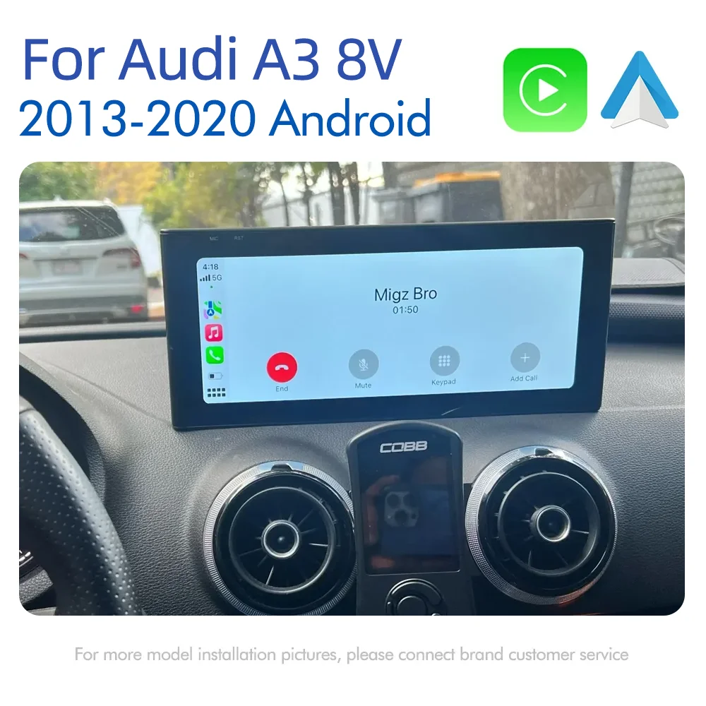 Android 14 Car Screen Player For Audi A3 8V 2013-2020 GPS Navi