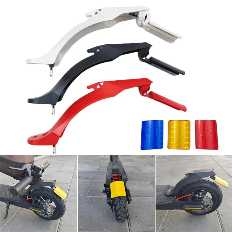 Electric Scooter Rear Fender M365 Mudguard With Taillight Kit For Xiaomi M365/Pro/Pro2 Electric Scooter Tail Fender Accessory