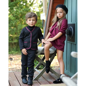 Ali Plus AW25 High Quality Shabbos Wool Collection Dress With Crochet Collar Back in stock Sep 7th 1