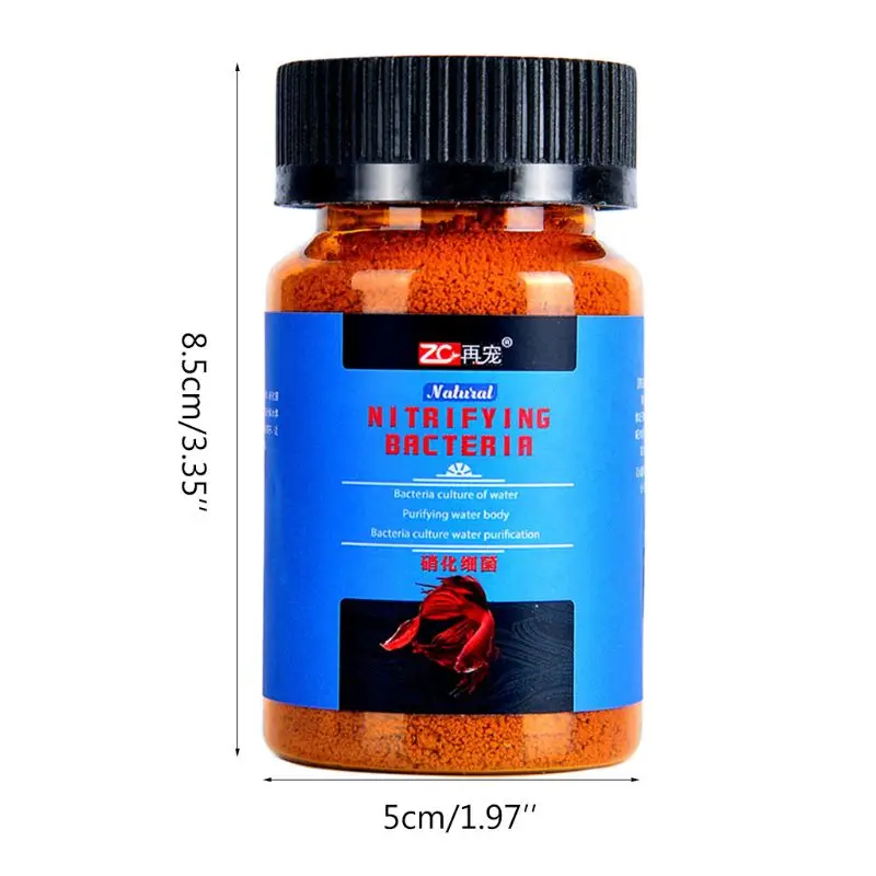Nitrifying Bacterias Concentrated Powder for Aquarium Avoid Algaes Production water filter fish tank water purifier aquatic algae remover water purifier filter element