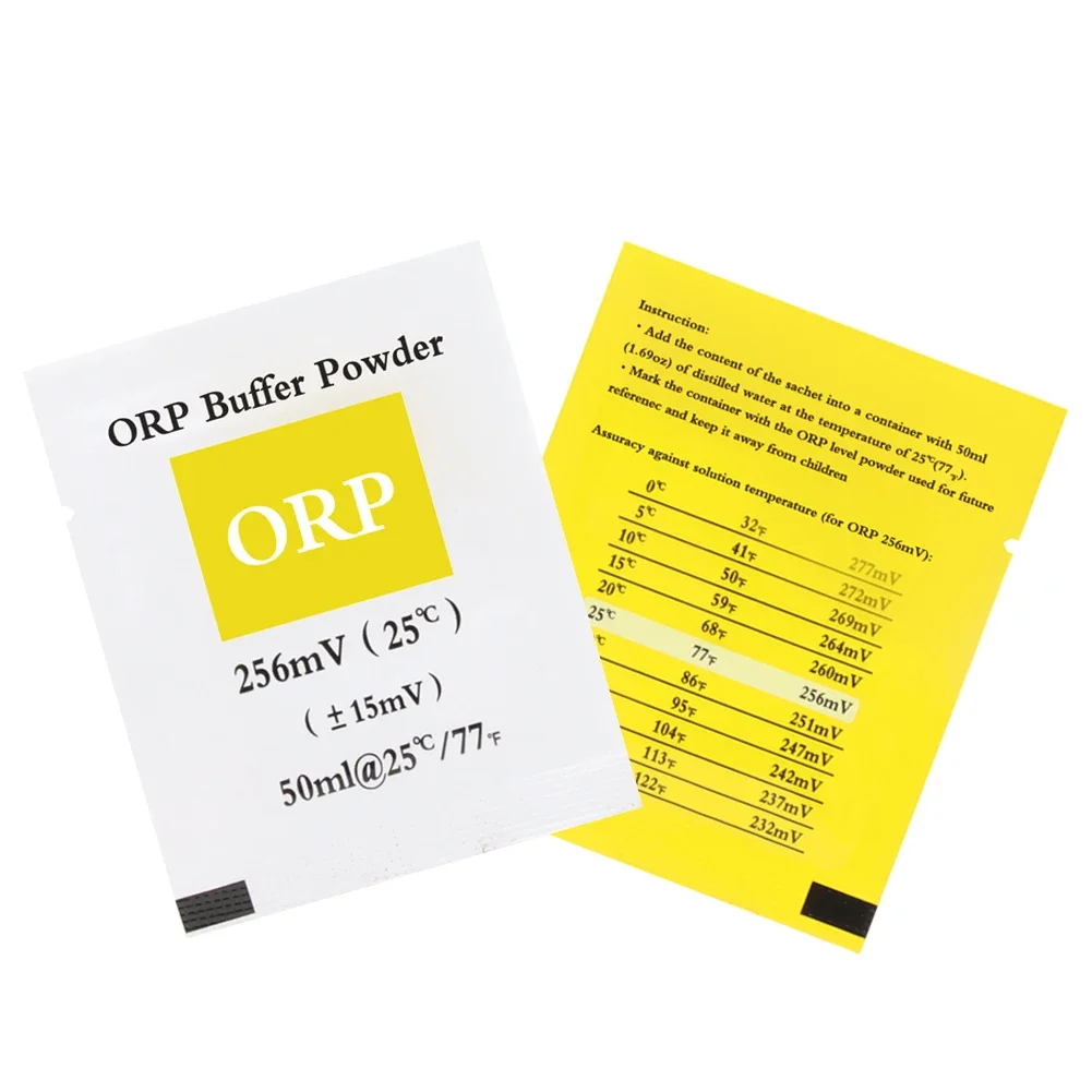 pH Meter Calibration Buffer Powder ph4.00/4.01/6.86/7.00/9.18 /10.01 ORP Correction Solution Powder Aquarium Testing
