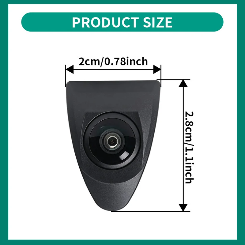 AHD 자동차 전방 카메라 방수 기능 탑재, 토요타 코롤라, 캠리, RAV4, 힐룩스, 랜드크루저 프라도, 프리우스, 하이랜더, 아발론용
