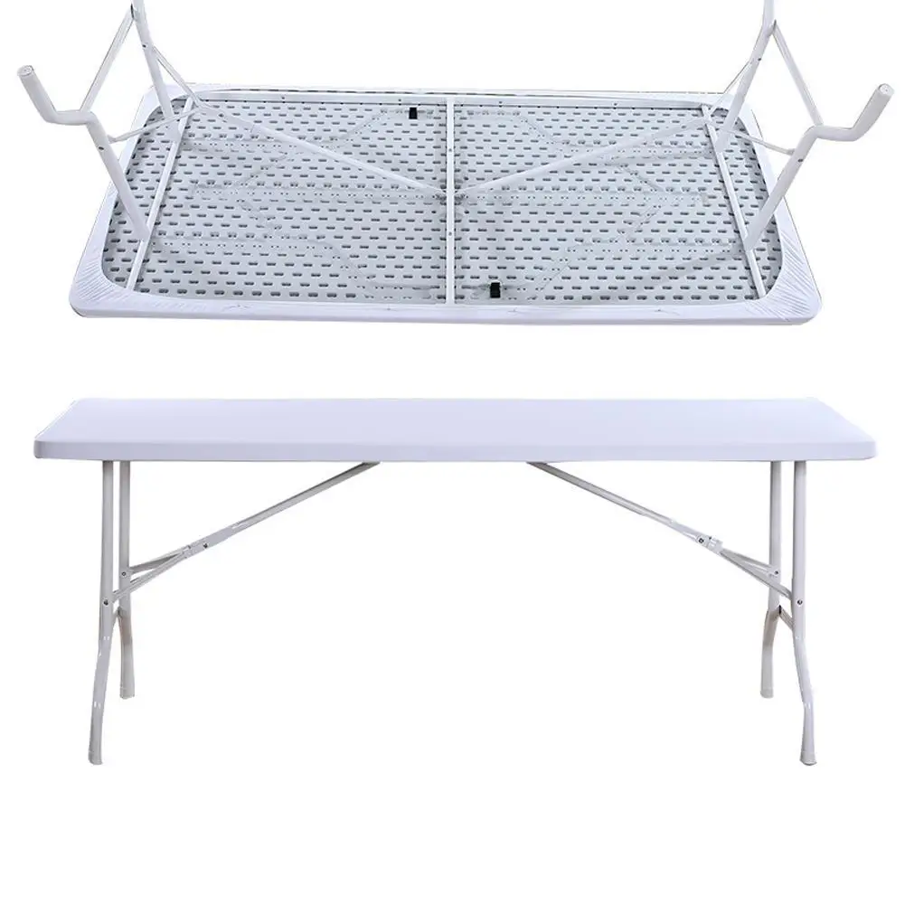 

Rectangle Tablecloth Thickened Windproof Solid Color Elastic Fitted Table Covers For Picnic Camping Indoor Outdoor White