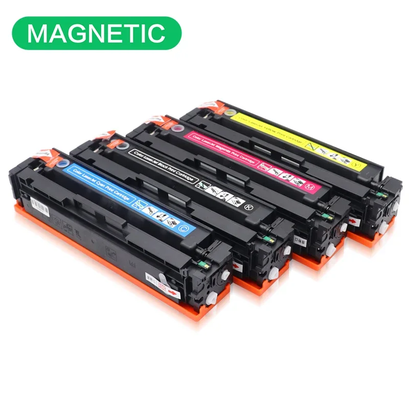 4PCS Compatible for HP 203A CF540A 540a cf540 cf541a cf543a toner cartridge LaserJe Pro M254nw M254dw MFP M281fdw M281fdn M280nw ink cartridge toner cartridge replacement